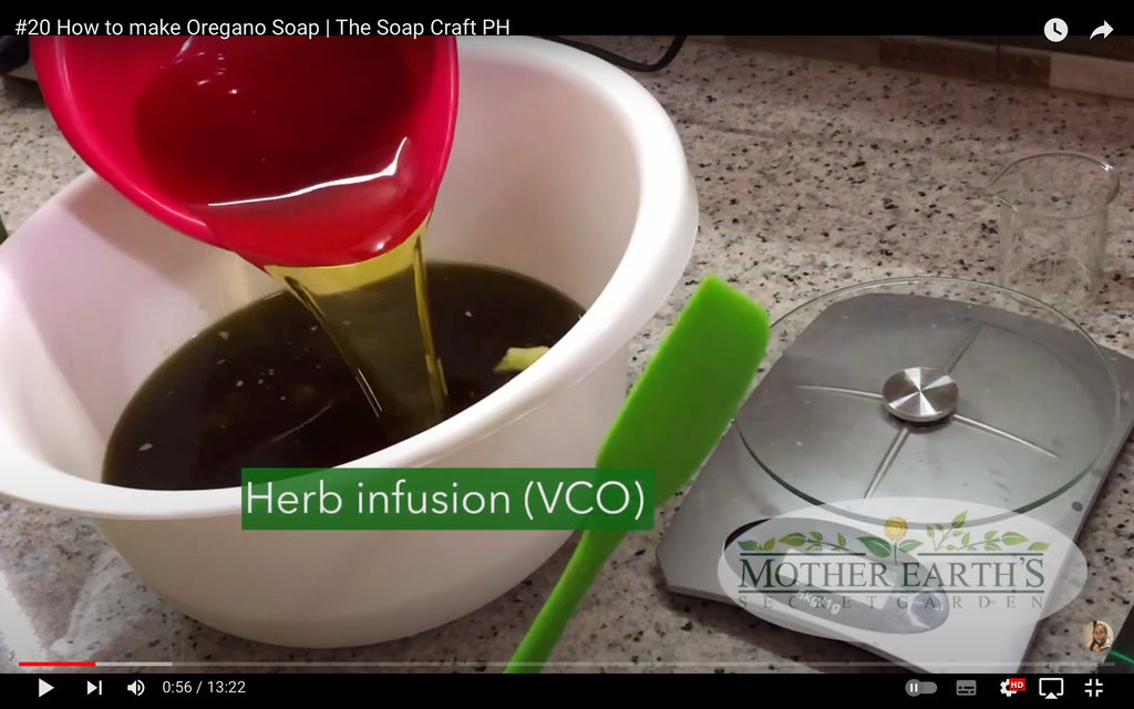 #20 How to make Oregano Soap | The Soap Craft PH