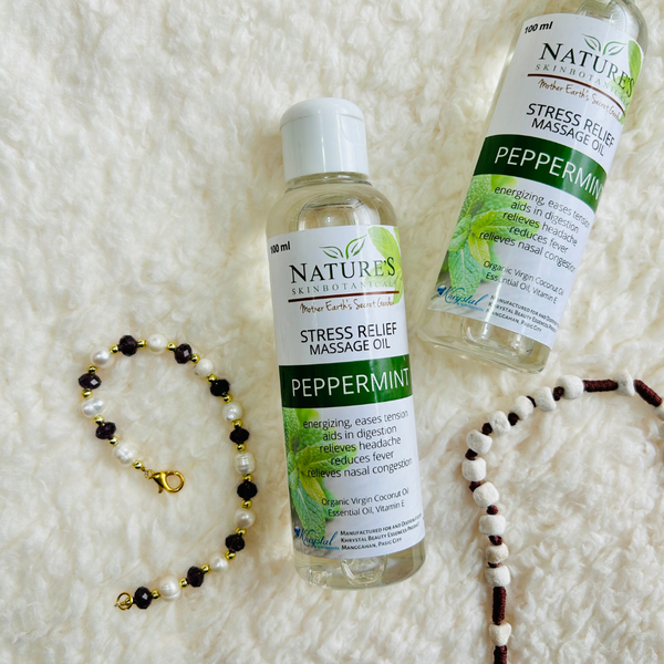 Cooling Peppermint Massage Oil