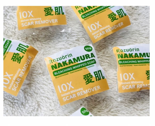 Nakamura 10x Whitening Bleaching Whipped Soap 80g