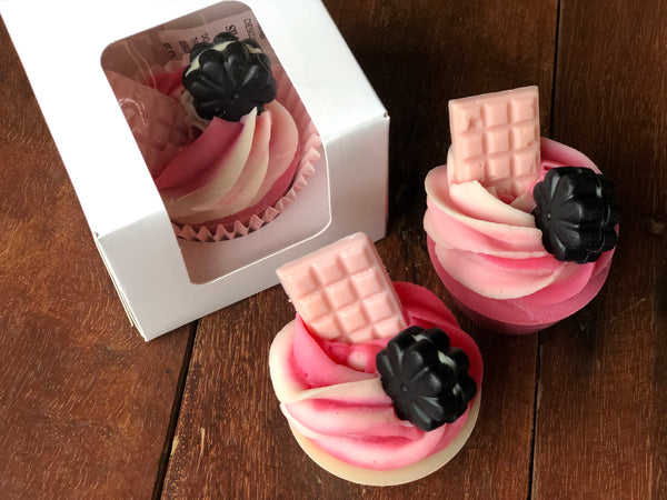 Cupcake Soap - Chocolate Bar and Cookie