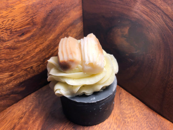 Cupcake Soap - Black Tea with Mocha Top 100g