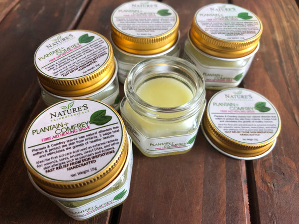 Plantain+Comfrey First Aid Healing Salve