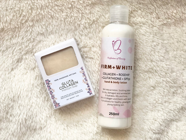 Firm + White GlutaCollagen Body Set