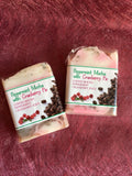 Peppermint Mocha with Cranberry Pie Soap
